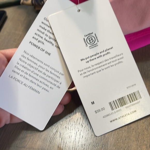 NWT Athleta camo Bikini size medium - Picture 6 of 8